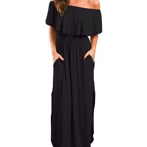 New never worn off shoulder dress